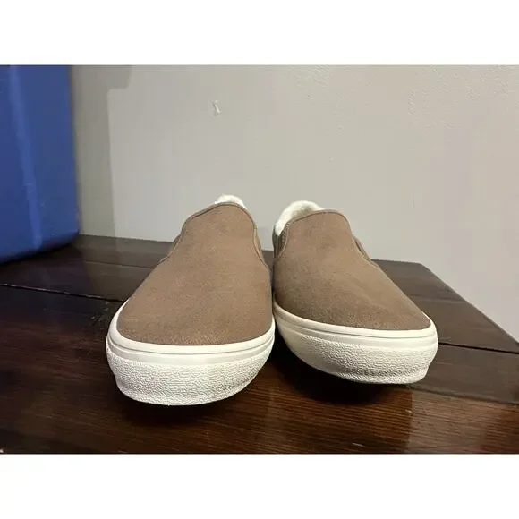 Old Navy Sherpa Lined Woman’s Loafers Size 9 Color Tan - Picture 3 of 9